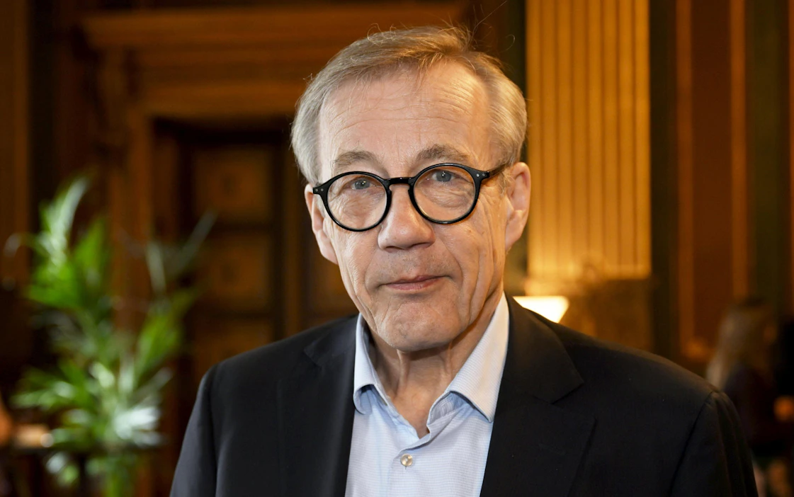 Talousvaikuttaja Sixten Korkman Helsingissä 27. maaliskuuta 2023. LEHTIKUVA / VESA MOILANEN.