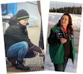 Keski-Suomen Ravirata Oy:n hallituksen puheenjohtajaksi valittiin Tiina Eskonen (vasemmalla). Riitta Kontro nousi uutena nimenä hallitukseen.