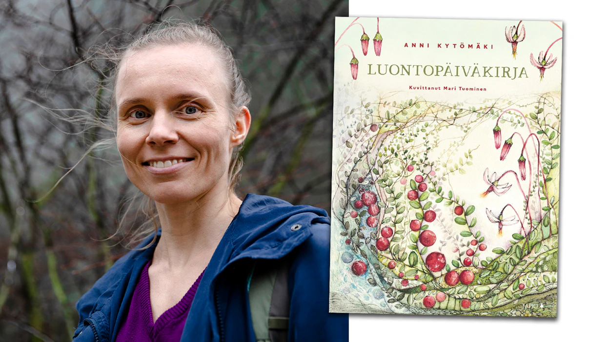 Anni Kytömäen Luontopäiväkirjasta ilmestyi toinen, uudistettu painos tänä vuonna.
