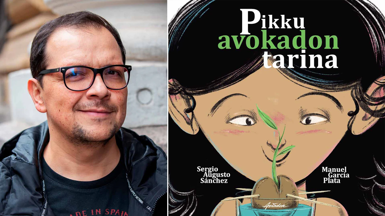 Sergio Augusto Sánchez & Manuel García Plata: Pikku avokadon tarina. Suomennos: Sofia Perhomaa. 24 sivua. Aviador, 2022.