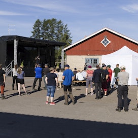 Luken Ruukin-tutkimusasemalla on järjestetty muun muassa peltopäiviä. 