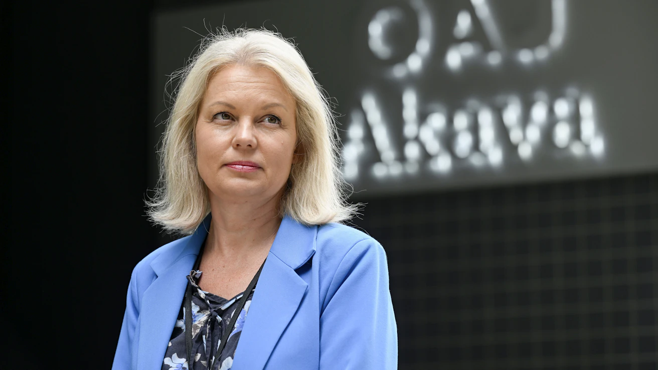OAJ:n koulutuspolitiikan johtajan Nina Lahtisen mukaan ammatillisiin oppilaitoksiin tarvittaisiin paljon enemmän lähiopetusta. MARKKU ULANDER / LEHTIKUVA.