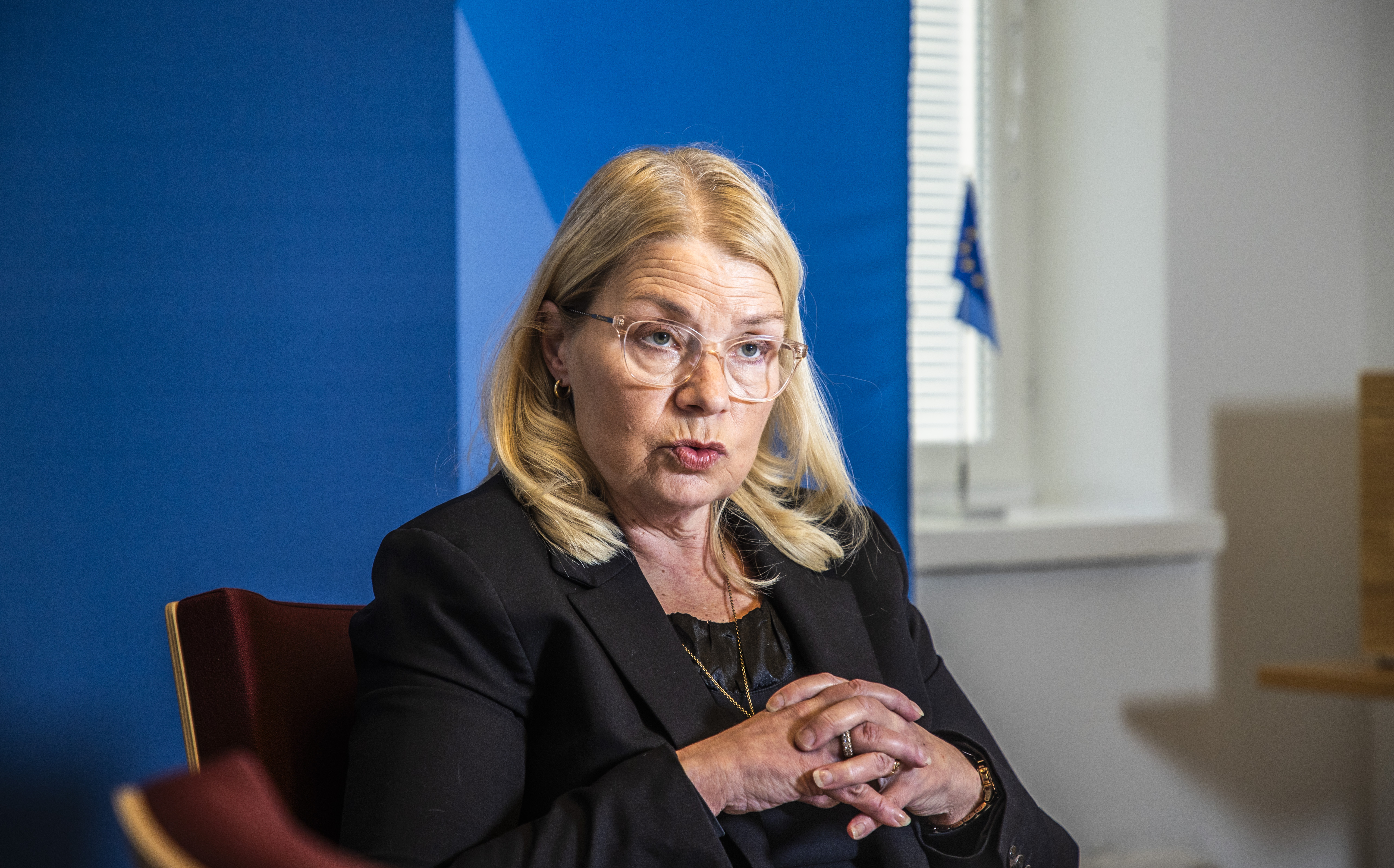 ”Jos ilmenee että henkilö on vakava uhka kansalliselle turvallisuudelle, hänet pitäisi karkottaa ja toisaalta katsoa tarkemmin, keille myönnetään oleskelulupia”, Leena Meri sanoo. 