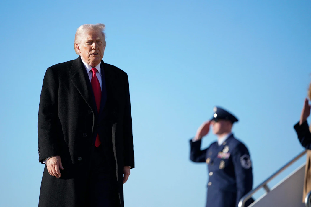 Yhdysvaltain presidentti Donald Trump on uhannut Irania hyökkäyksellä. AFP / LEHTIKUVA.