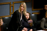 Hallituksen päätökset mahdollisista tuista suuren ydinvoimalan rakentamiseen menevät ensi vuodelle, sanoo ympäristö- ja ilmastoministeri Sari Multala (kok.). Arkistokuva. LEHTIKUVA / Antti Aimo-Koivisto. 