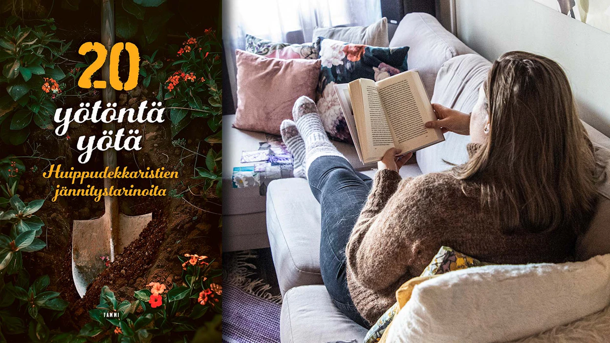 20 yötöntä yötä: Huippudekkaristien jännitystarinoita: Elina Backman et al. 288 sivua. Tammi.