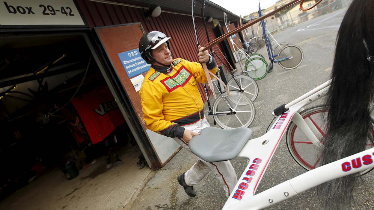 Sören Lennartsonin tavoitteena on pitää tallin voittoprosentti kaksinumeroisena.