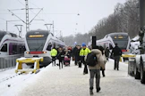 Suomen Lähijunista tulee VR:n lisäksi ensimmäinen operaattori Suomessa, joka omistaa ja operoi henkilöjunaliikennettä. LEHTIKUVA / Antti Aimo-Koivisto. 