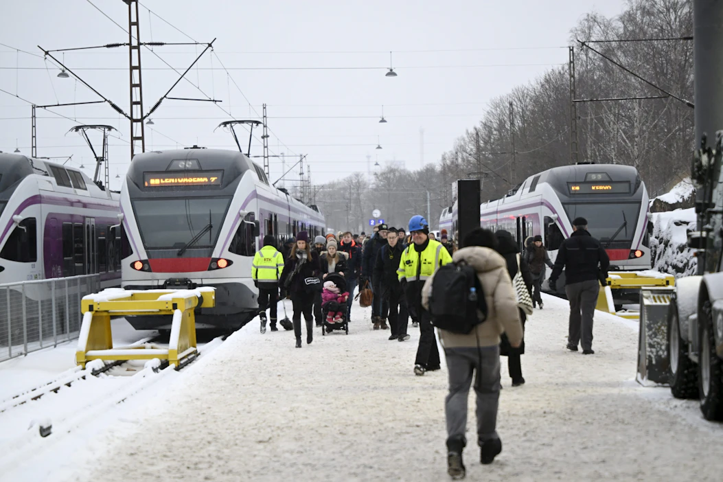 Suomen Lähijunista tulee VR:n lisäksi ensimmäinen operaattori Suomessa, joka omistaa ja operoi henkilöjunaliikennettä. LEHTIKUVA / Antti Aimo-Koivisto.