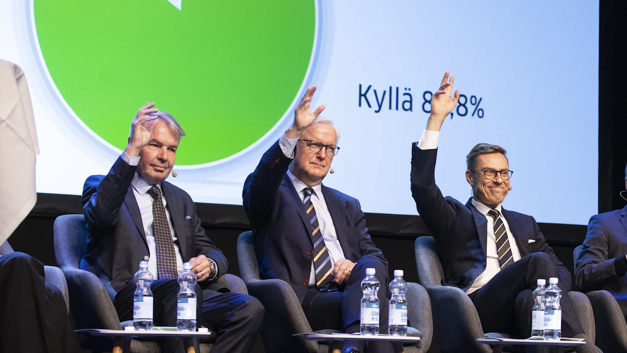 MTK:n ja Maaseudun Tulevaisuus järjestivät presidenttitentin Vanhalla ylioppilastalolla Helsingissä marraskuussa 2023.