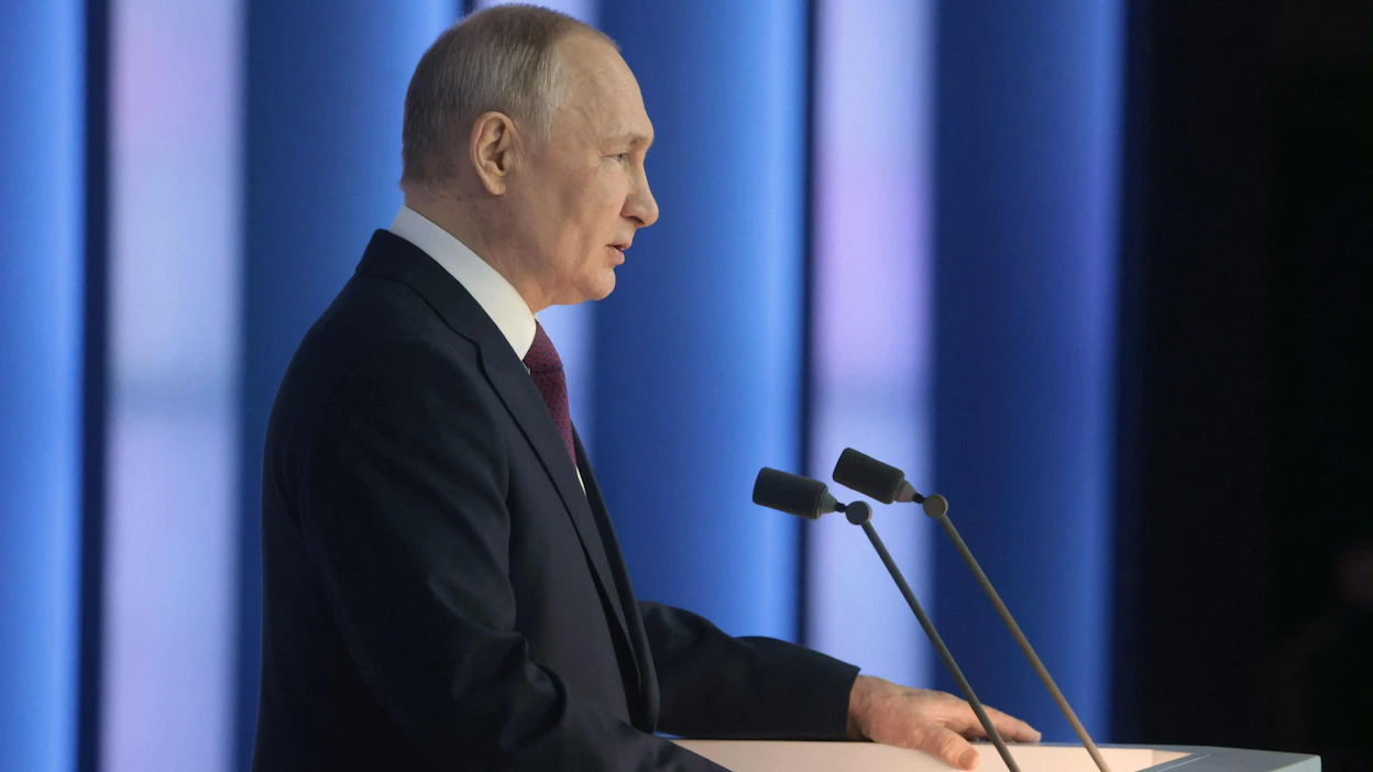 Venäjän saavutusten osalta presidentti Vladimir Putin kehui erityisesti maan taloustilannetta haastavissa oloissa.