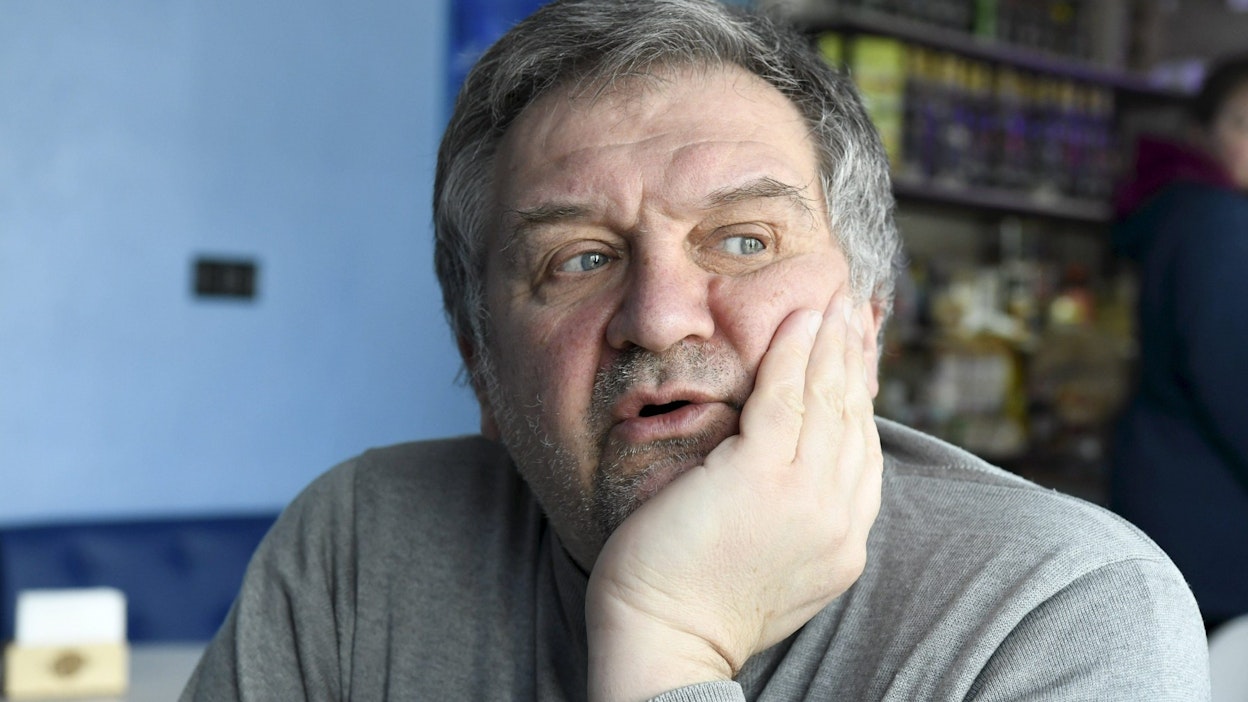 Professori Oleksi Haran Kiovan Mohyla-akatemiasta sanoo, että Ukraina on Putinille henkilökohtainen pakkomielle. LEHTIKUVA / Jussi Nukari.