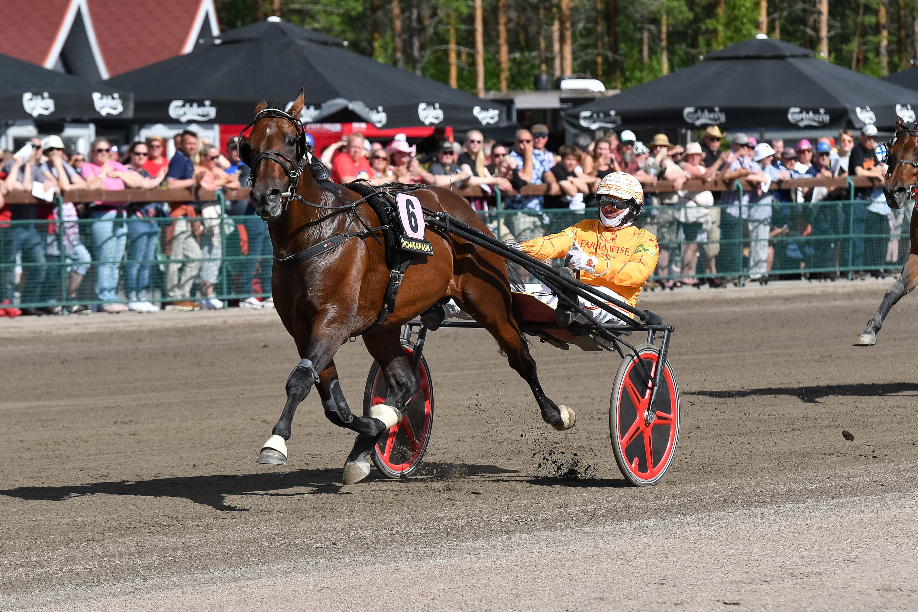 Alessandro Gocciadoro korjaili Power Parkin rataennätystä kahteen kertaan. Voimaan jäi tämä Colibri Jetin kilometriaika 9,8a/1609 metriä.