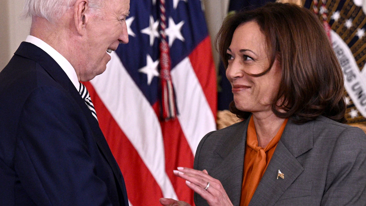 Yhdistyksen nimi Biden for President eli Biden presidentiksi vaihtui asiakirjassa muotoon Harris for President eli Harris presidentiksi.