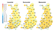 Viikonlopulle on luvassa aurinkoista säätä koko maahan.