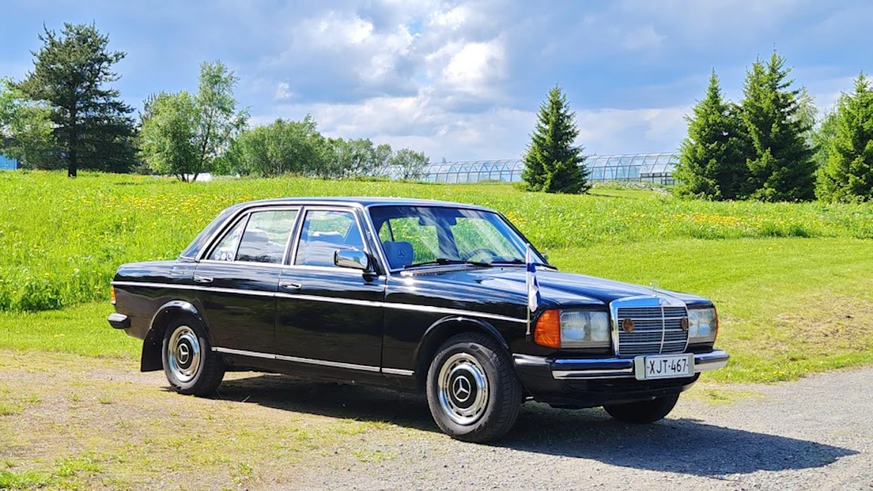Marko Matilaisen vuoden 1982 diplomaattimersu kävi läpi laajan kunnostuksen ennen museointia.