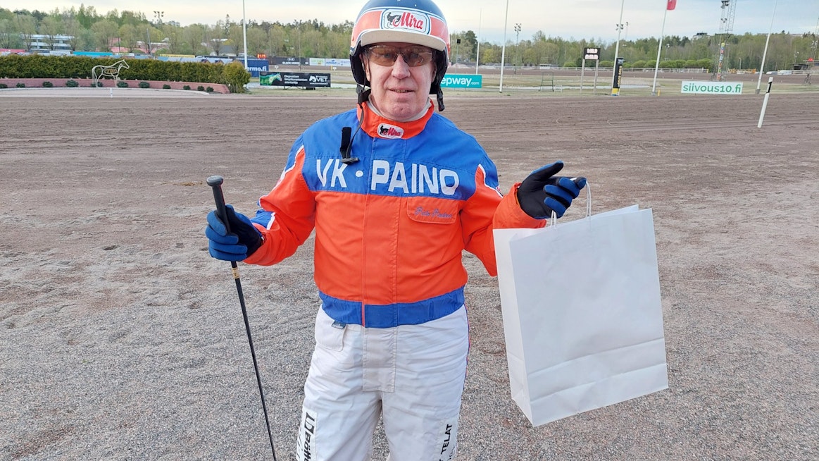 Risto Rautanen pitkän tauon jälkeen Vermon valloittajana.