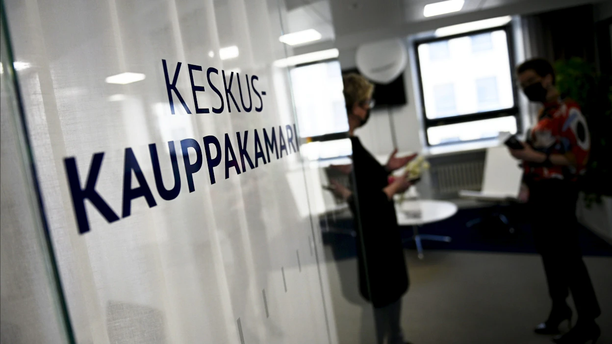 Kauppakamarien kyselyyn vastasi vajaat 1 400 erikokoista yritystä eri toimialoilta syyskuun puolivälissä. LEHTIKUVA / Vesa Moilanen.