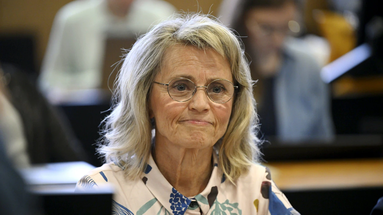 Syyttäjien mukaan käräjäoikeus ei kaikilta osin ymmärtänyt Päivi Räsäsen (kd.) kirjoitusten halventavaa ja alempiarvostavaa sekä kunniaa ja itsemääräämisoikeutta loukkaavaa merkitystä. LEHTIKUVA / ANTTI AIMO-KOIVISTO.