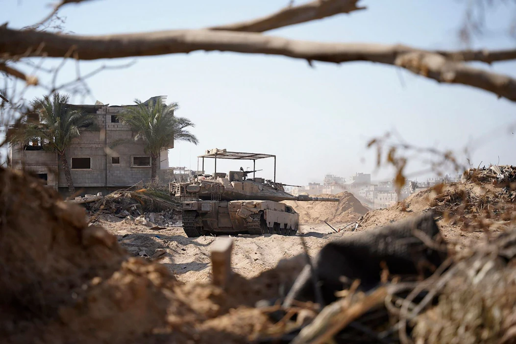 Israelin sunnuntaina lupaamat päivittäiset tauot maan sotilaallisessa toiminnassa rajatuissa osissa Etelä-Gazaa näyttävät tänään toteutuneen. LEHTIKUVA/AFP/Israeli army.