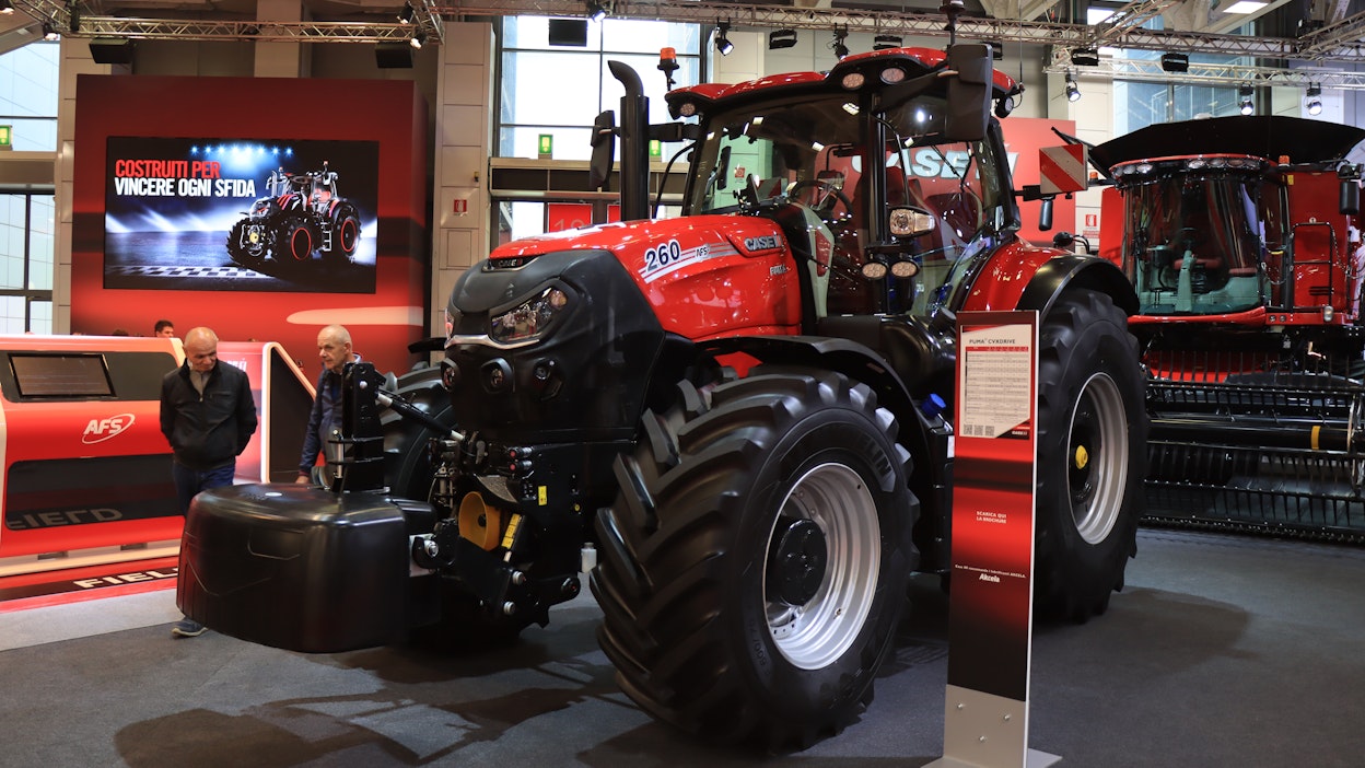 Case IH:n traktoreiden ja puimureiden myynti alkaa NHK-Keskuksen myyntipisteissä kevään aikana. Huhtikuussa Suomeen saadaan koeajettavaksi uusi Case IH Puma 260 CVXDrive -malli.