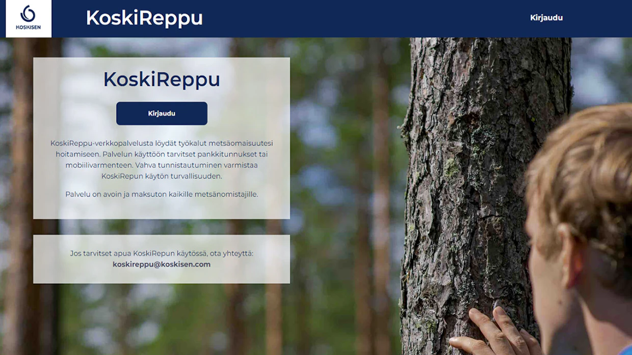 KoskiRepun käyttöönotto on nopeaa ja helppoa.