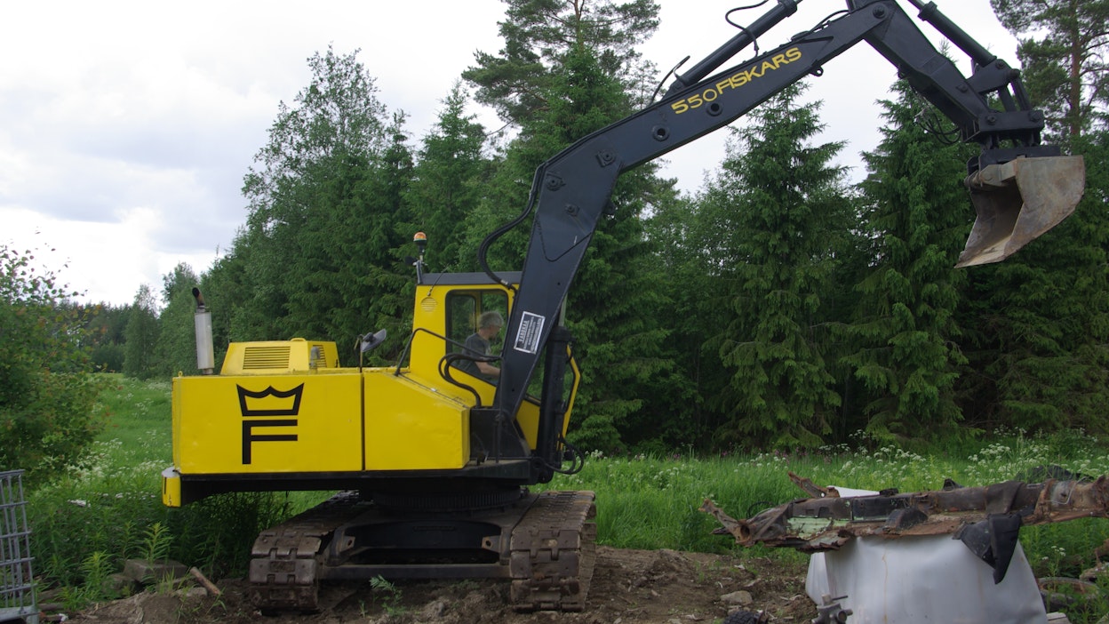 Fiskars 550 sai uuden elämän.