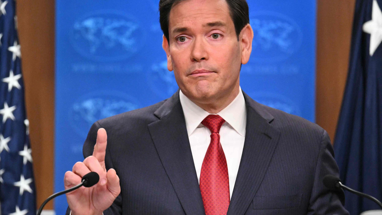 Yhdysvaltain ulkoministeri Marco Rubio saattaa osallistua Miamissa käytäviin neuvotteluihin lauantaina. LEHTIKUVA/AFP.