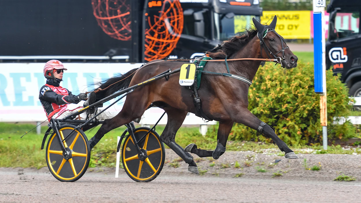 Kuvassa Herbie Malibua ohjastava Santtu Raitala vaihtuu keskiviikkona Hannu Torviseen.