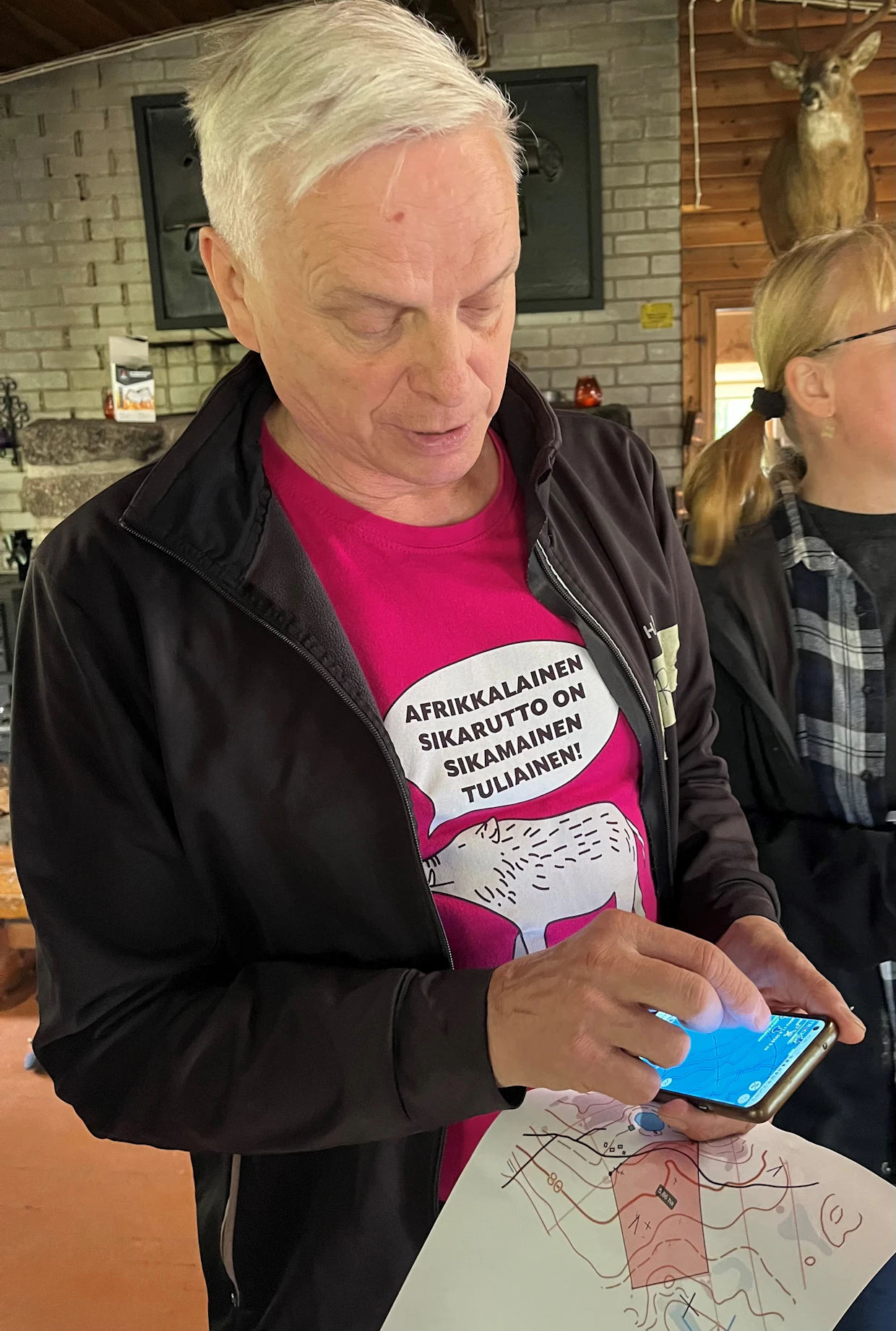 Ari Berg kuvattuna viime vuonna Lappeenrannassa järjestetyssä harjotuksessa.