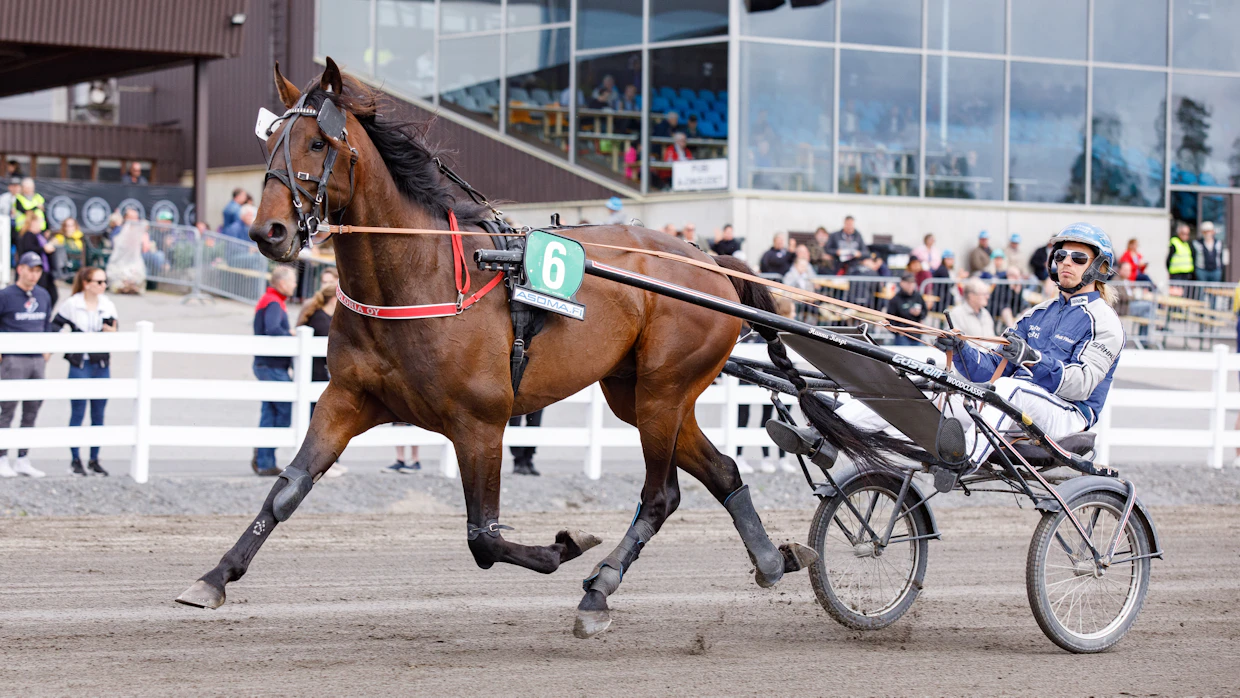 Antti Pihlström Hannu Korven valmentaman Light Upin ohjissa viime kesän St Michel -raveissa.