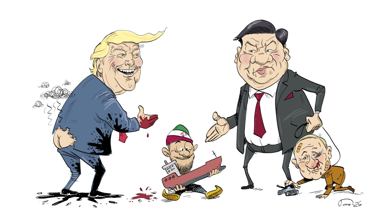 Donald Trump tarvitsee Kiinan Xi:n apua yrittäessään selvitä itse aiheuttamastaan Iran-sotkusta.