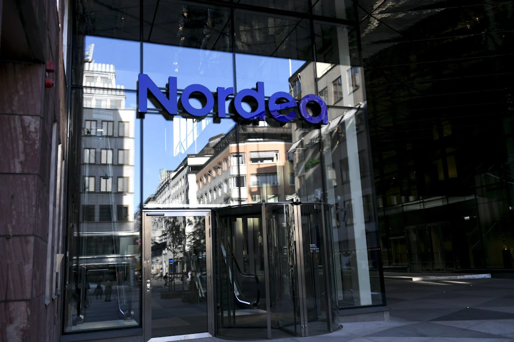 Nordean liiketoiminnan vahva vire jatkui toisella neljänneksellä. LEHTIKUVA / MARTTI KAINULAINEN.