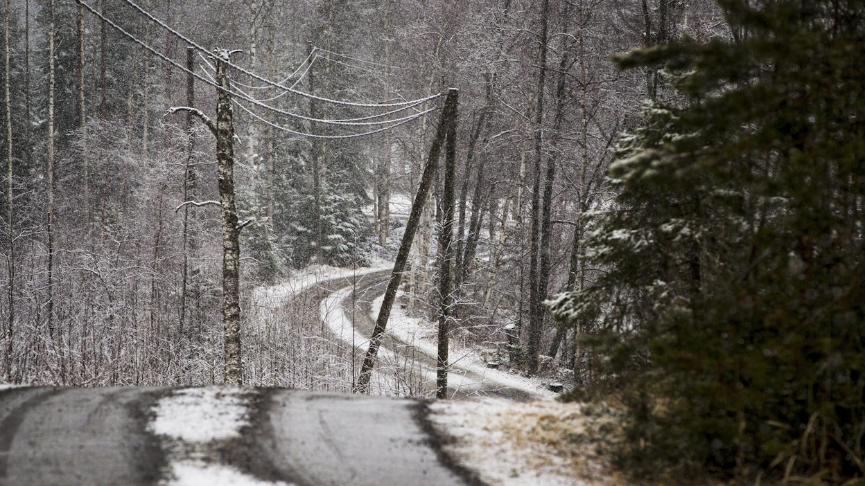 Pohjoisessa sataa torstain ja perjantain aikana räntää ja jopa lunta.
