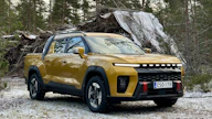Musso EV:n muodot huokuvat voimaa.