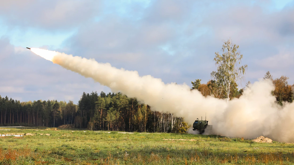 Atacms-ohjuksen kantomatka yltää tarvittaessa 300 kilometriin asti.