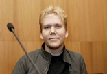 Vastaamon tietomurrosta epäillyn Aleksanteri Kivimäen  vangitsemiskäsittely Länsi-Uudenmaan käräjäoikeudessa Espoossa alkoi tiistaiaamuna. LEHTIKUVA / ANTTI HÄMÄLÄINEN. 
