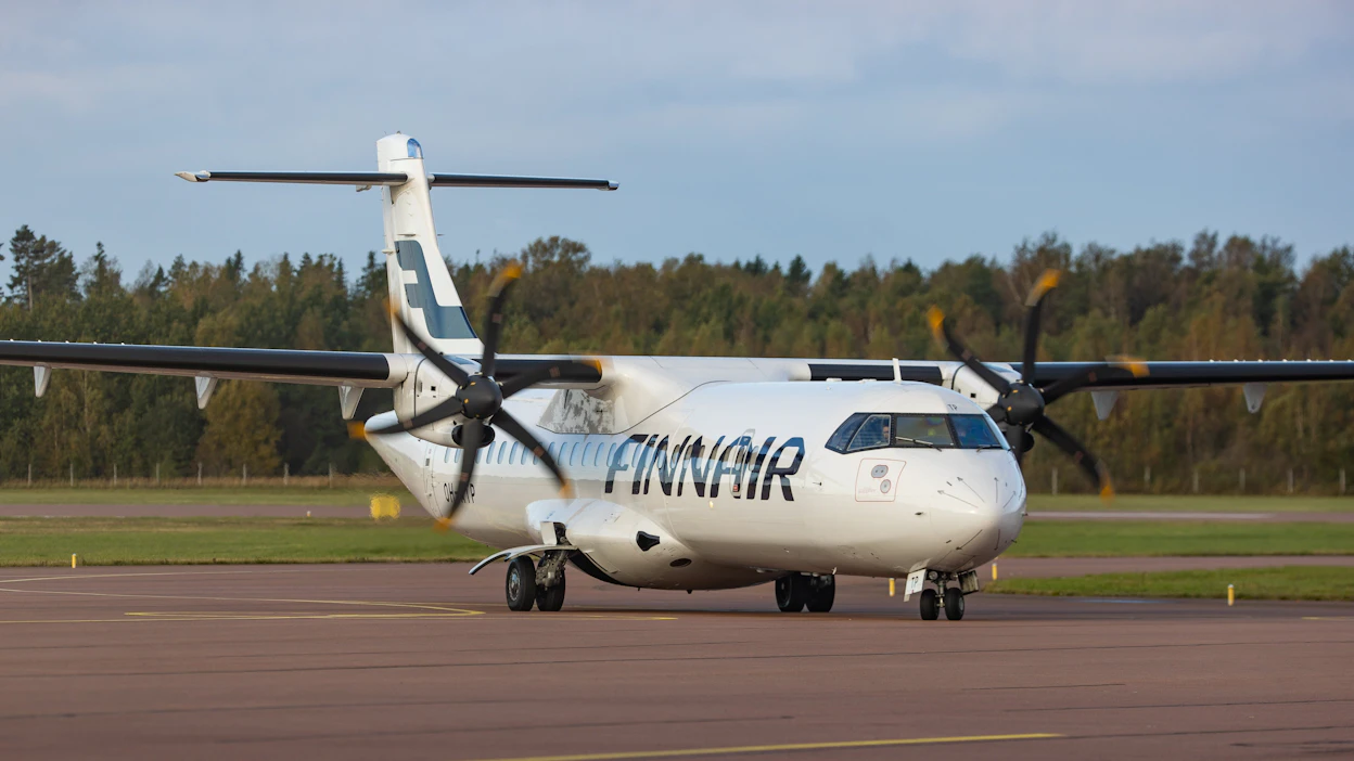 Finnair alkaa lentää jälleen Turkuun ja Tampereelle. LEHTIKUVA.