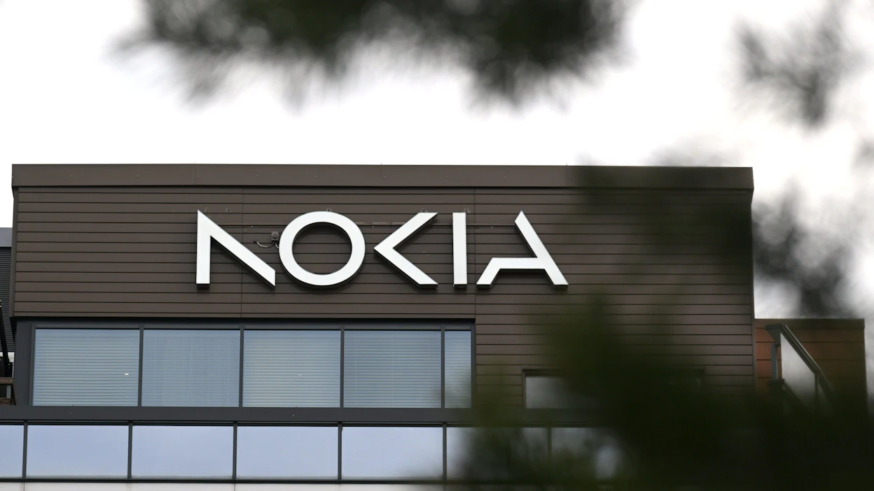 Nokian vertailukelpoinen liikevoittomarginaali laski 11 prosenttiin. LEHTIKUVA / MARKKU ULANDER.
