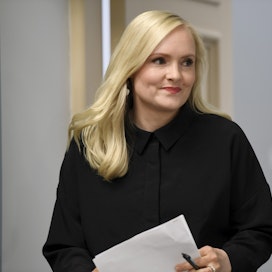 Maria Ohisalo (vihr.) nimitettiin tiistaina ympäristö- ja ilmastoministeriksi. LEHTIKUVA / Antti Aimo-Koivisto. 